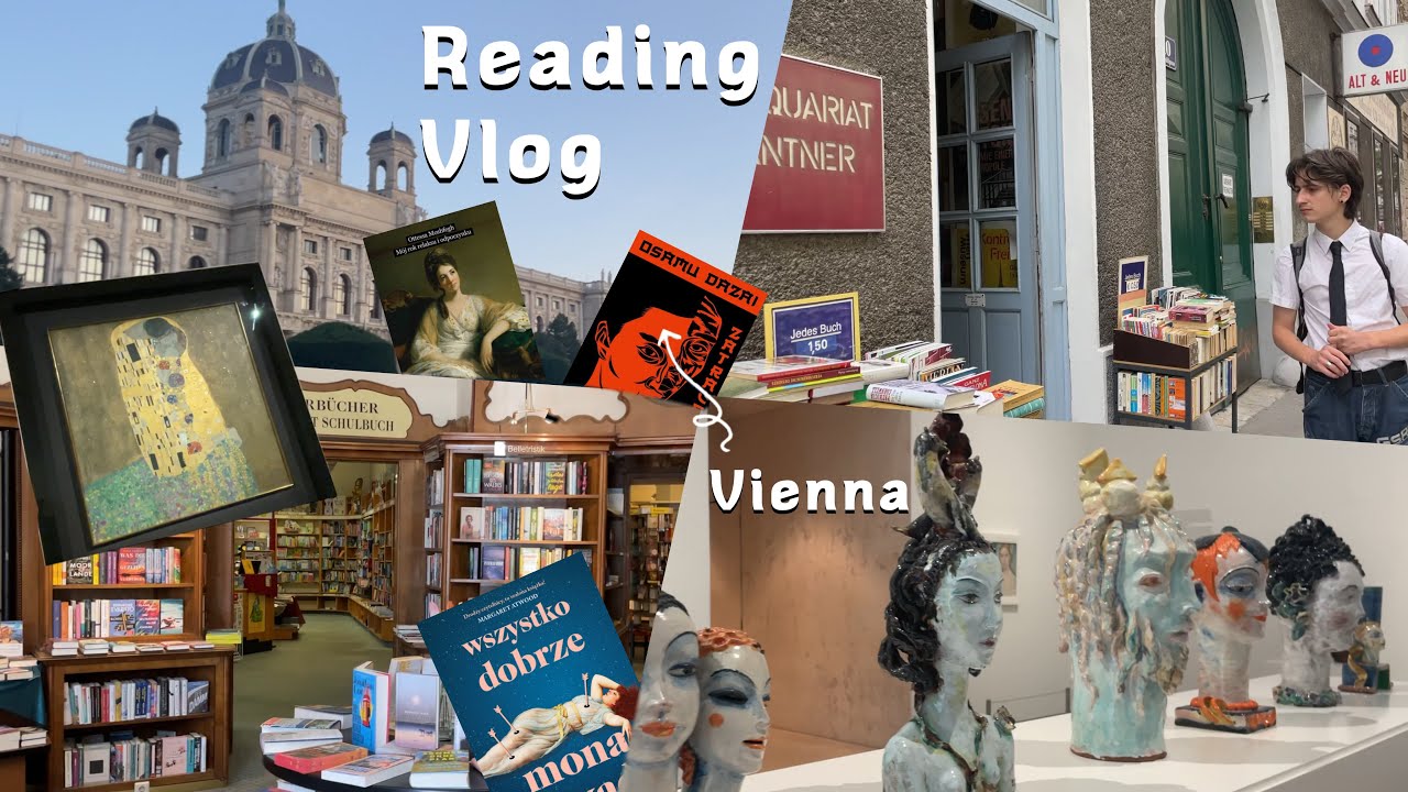 READING VLOG z Wiednia- Zatracenie, Mój rok relaksu i odpoczynku i Wszystko dobrze
