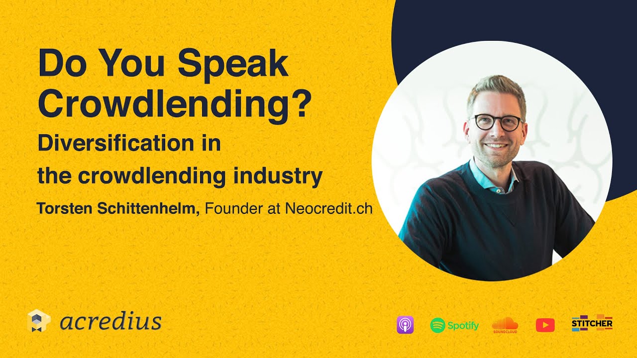 Diversification in the crowdlending by Torsten Schittenhelm, CEO of NeoCredit.ch