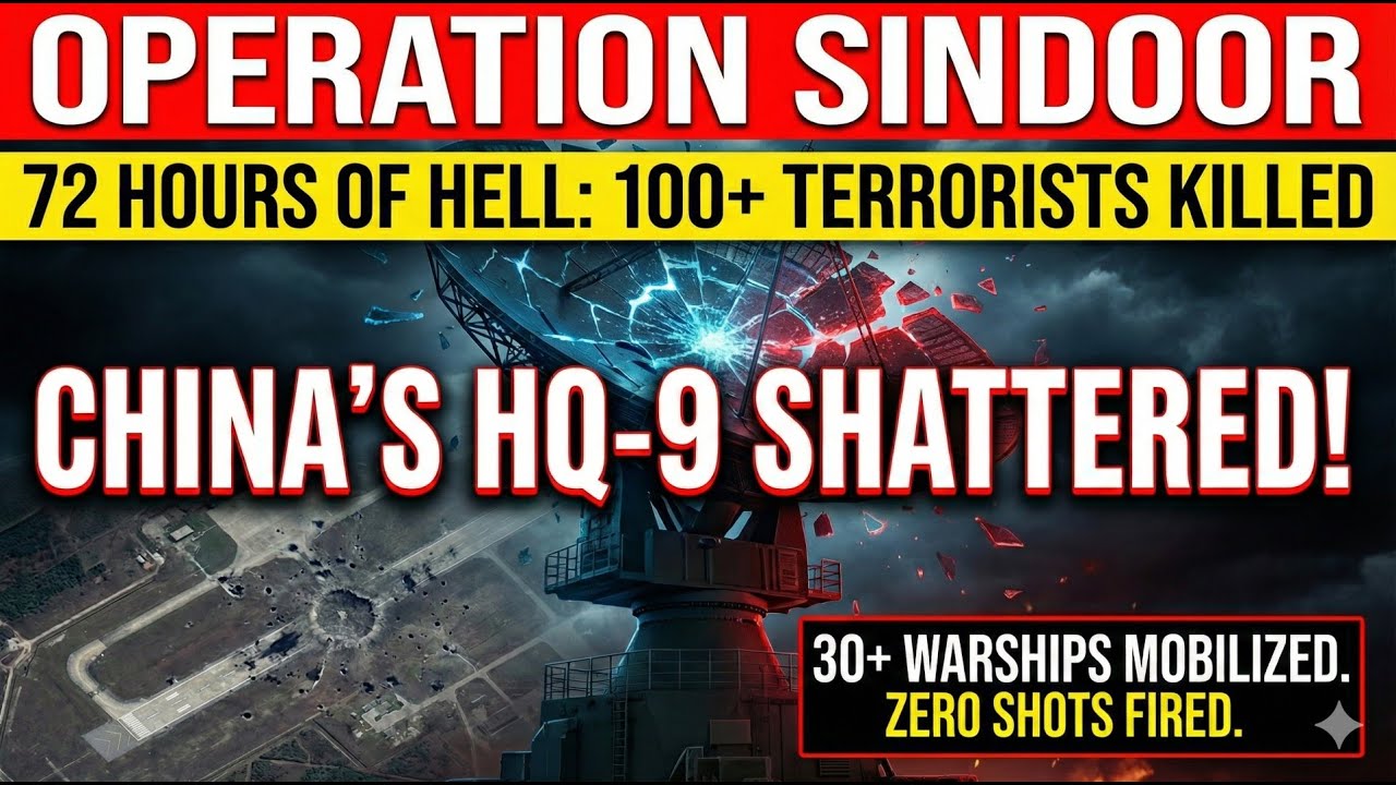 Operation Sindoor: India&rsquo;s 72-Hour Strategic Masterpiece | Precision Strikes Shatter China&rsquo;s HQ-9