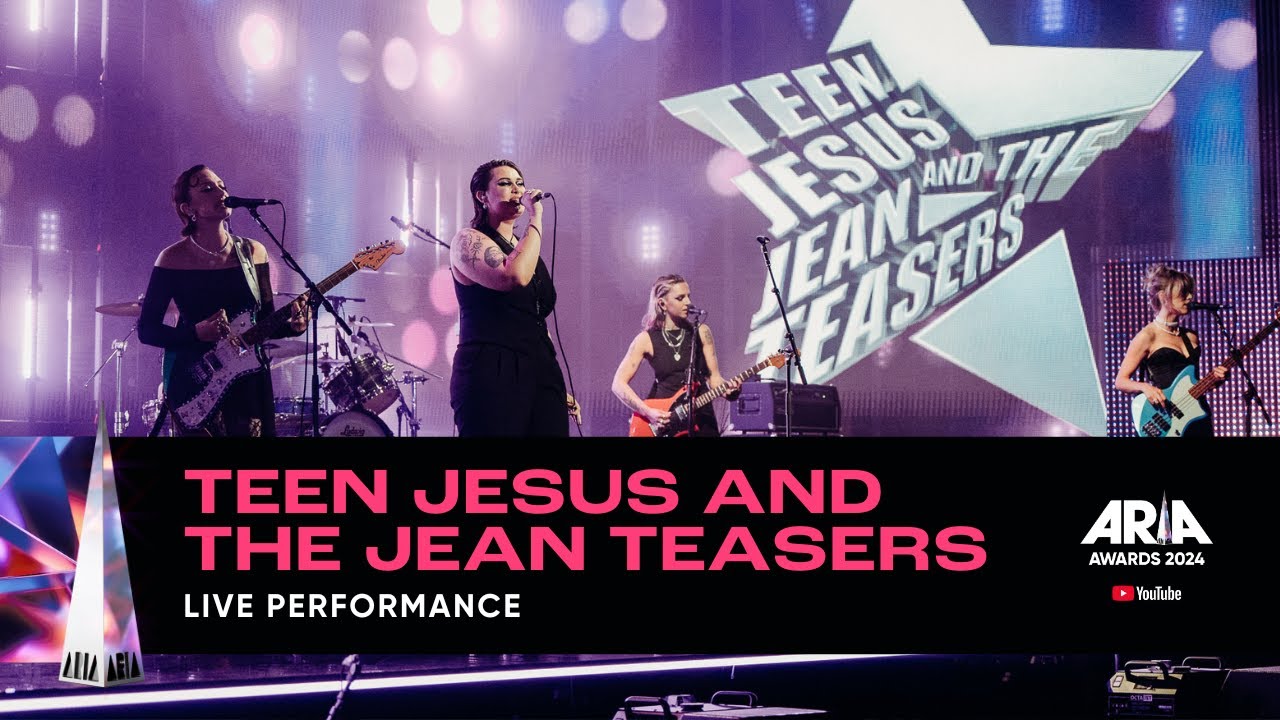 Teen Jesus and the Jean Teasers Live at the 2024 ARIA Awards