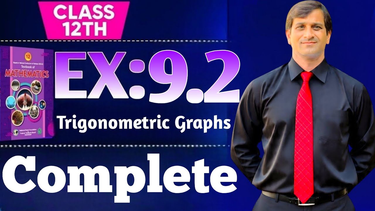 Exercise 9.2 Class 12 math | NBF New Book 2025 | Solution Of Trigonometric Equations Graphically