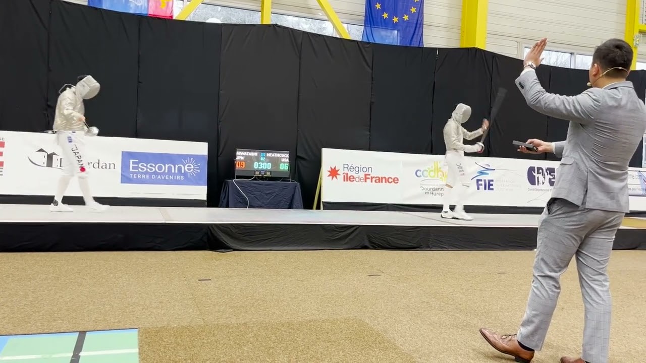 Dourdan World Cup 2023 JMS - L4 - Hiwatashi Reo JPN v Colin Heathcock USA