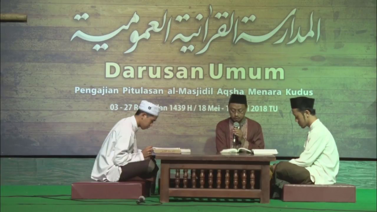 Darusan Umum Malam 21 - Live Menara Kudus