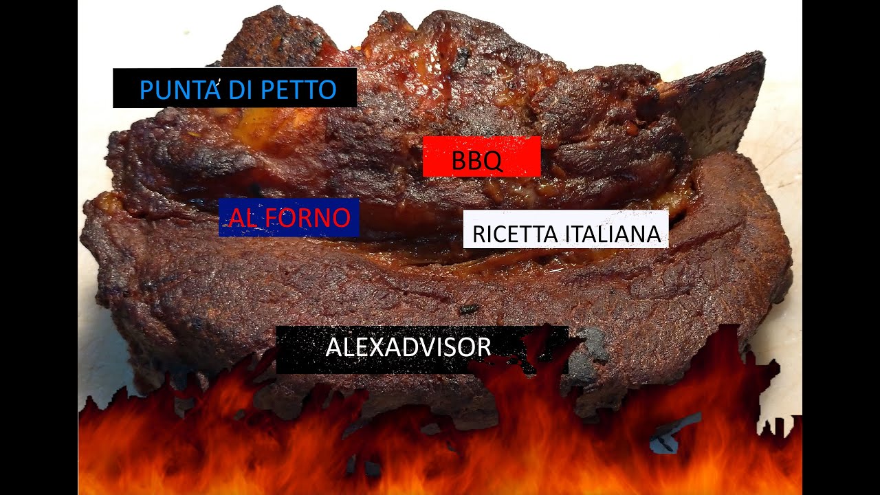 BRISKET (PUNTA DI PETTO ITALIANA )AL FORNO