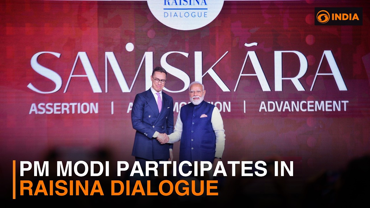 PM Modi inaugurates Raisina Dialogue 2026
