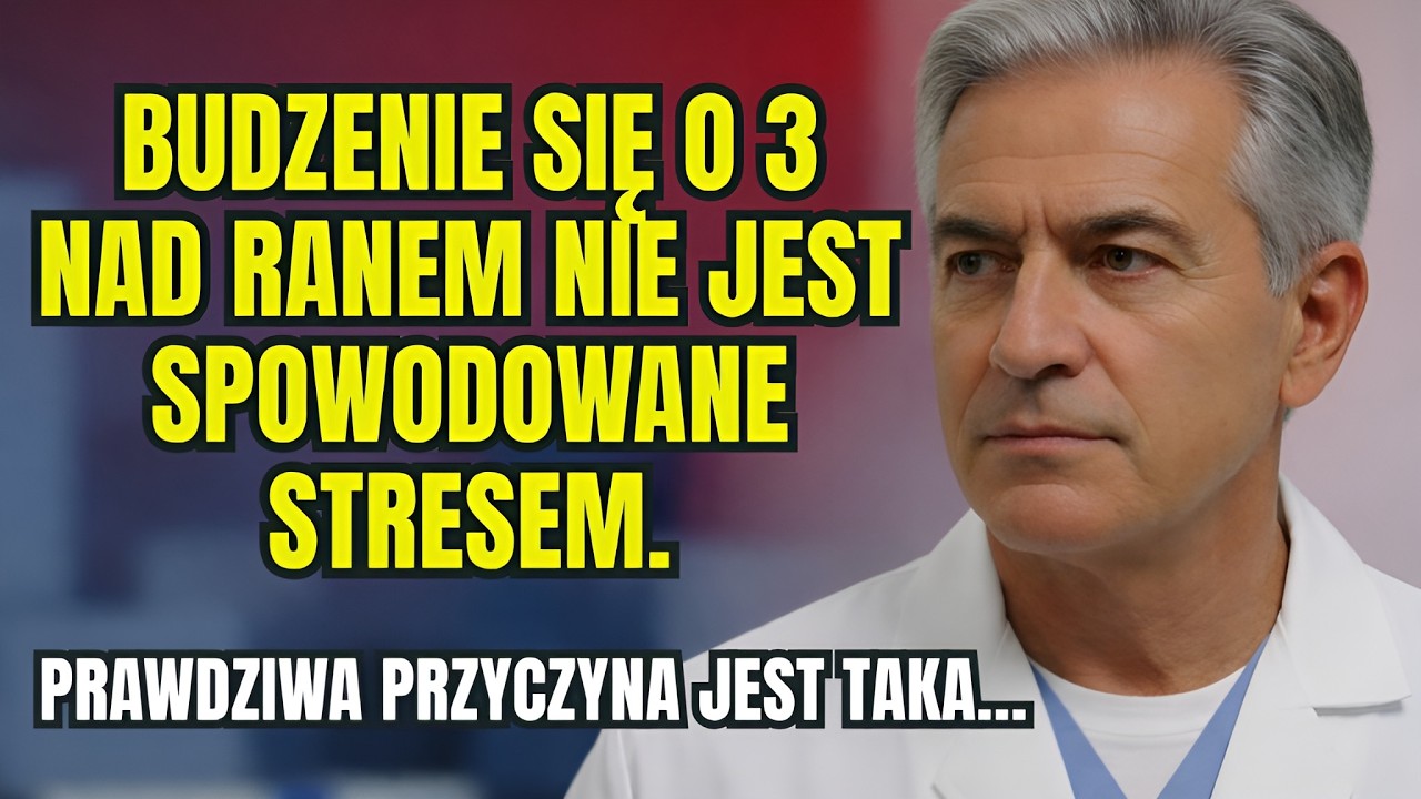 Budzisz się o 3 w nocy? Twoje ciało woła o pomoc! Dlaczego nikt ci tego nie m&oacute;wi?