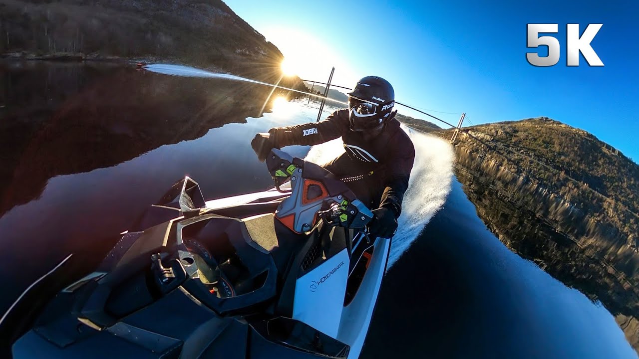 The last ride of 2020 / Jet skiing in winter