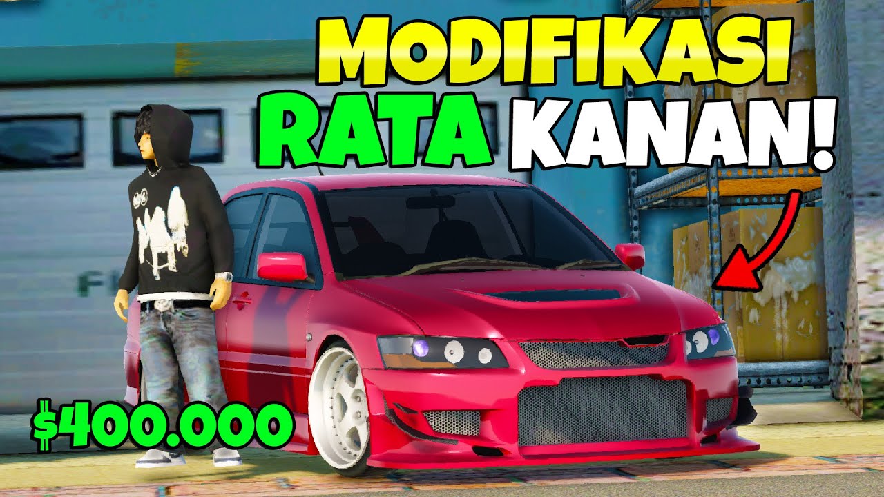 AKU BELI MOBIL KRIMINAL DAN MODIFT RATA KANAN TERMAHAL DI KOTA !! - GTA SAMP