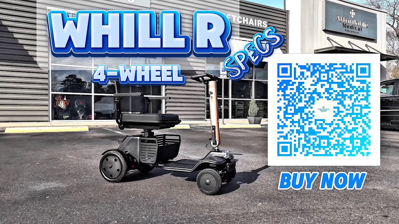 Whill R4 Specification Video | IPX5 Mobility Scooter
