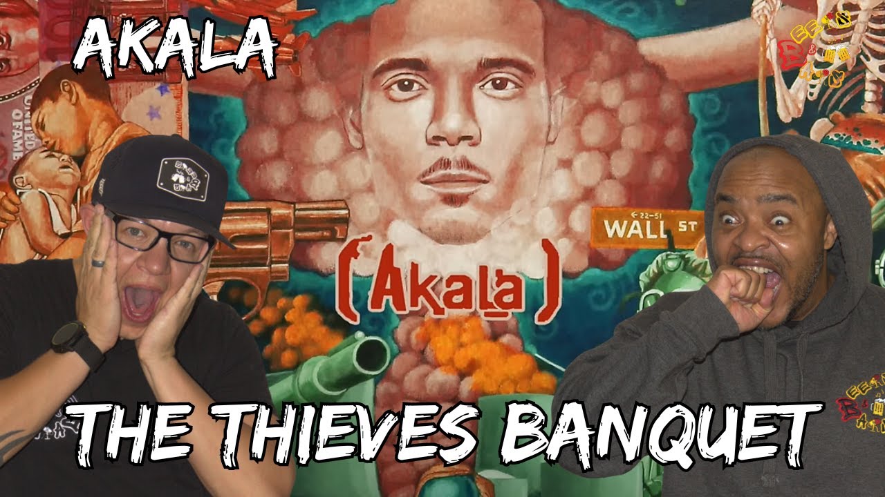 NOTHING MORE CREATIVE THAN THIS!!! | Americans React to Akala - The Thieves Banquet