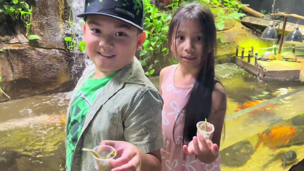 San Antonio Aquarium || Texas || melo and chloe’s channel