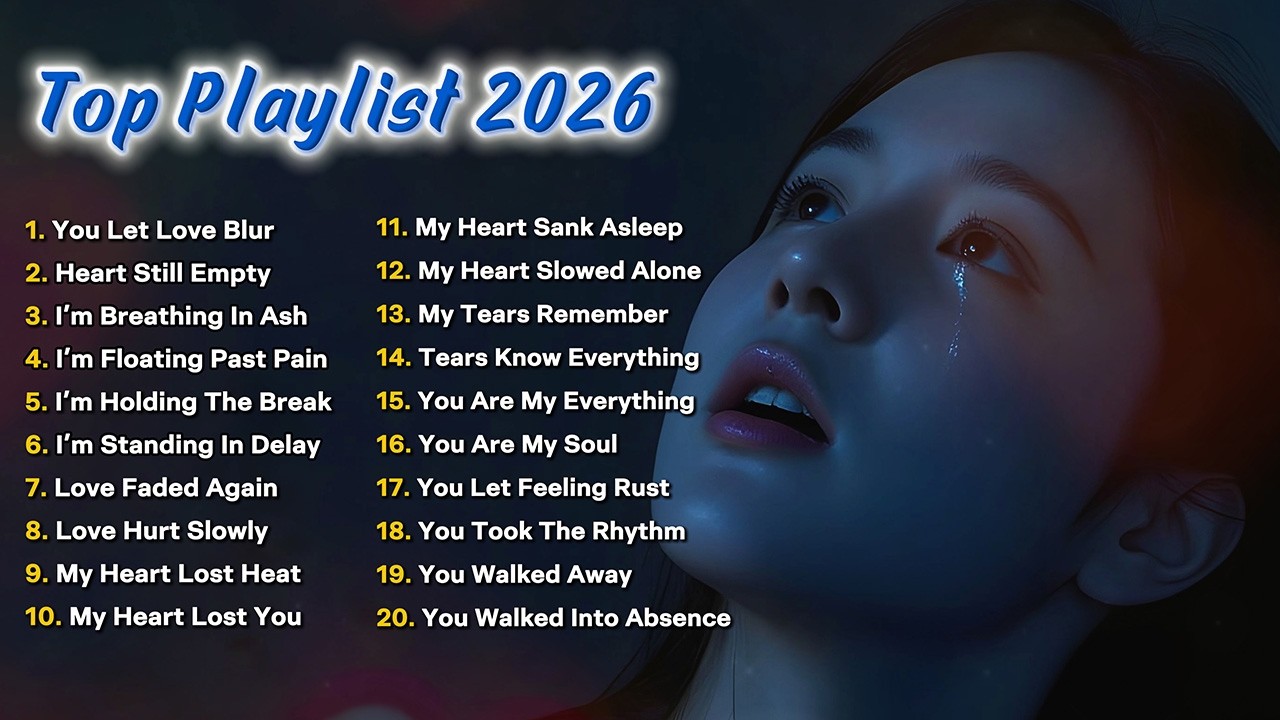 Top English Sad Songs Playlist 2026  | The newest collection of emotional heartbreak 💔 songs