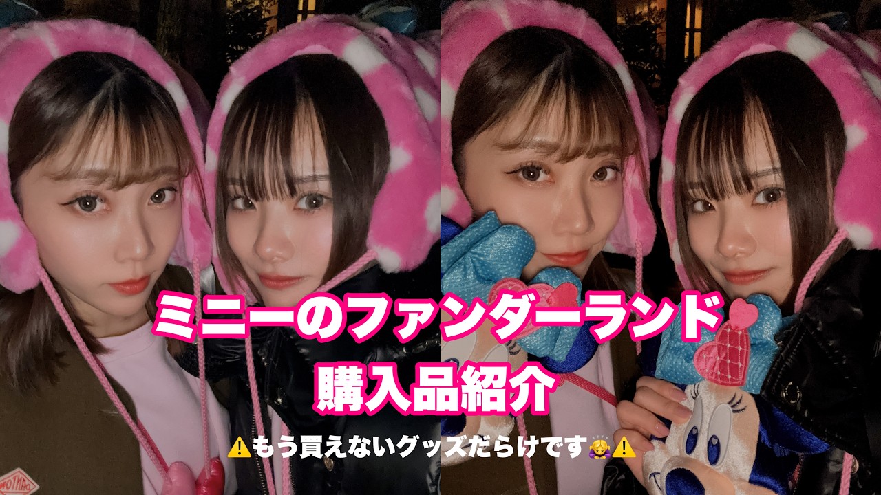 🩵ミニーのファンダーランド購入品紹介💖