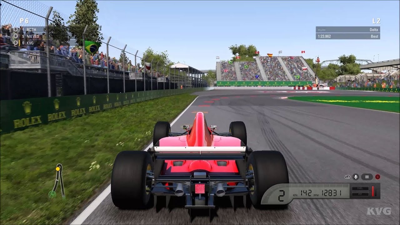 F1 2017 - Ferrari 412 T2 1995 - Gameplay (PC HD) [1080p60FPS]