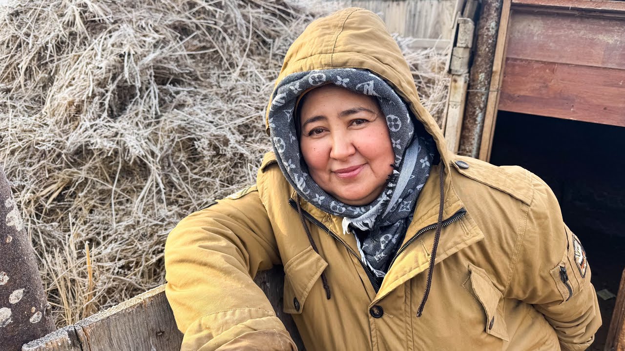 Village life in Kazakhstan, far from civilization