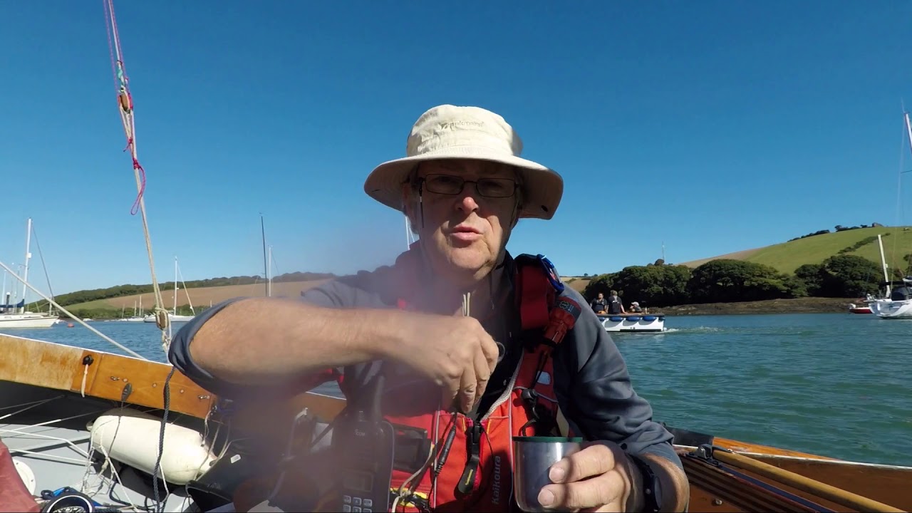 Dinghy cruising a Welsford 'navigator' in sunny Salcombe