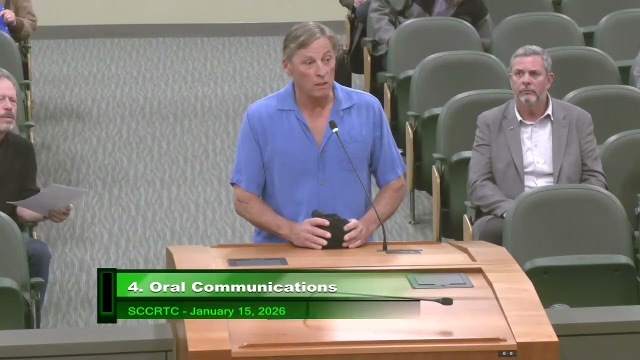 Santa Cruz County Regional Transportation Commission 01/15/2026