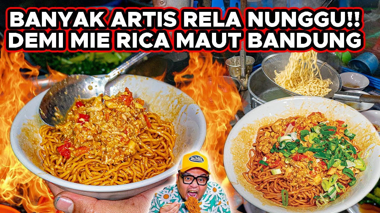 KOK MAU ARTIS PADA RELA NUNGGU!! UNTUK MIE RICA MAUT DI BANDUNG INI..