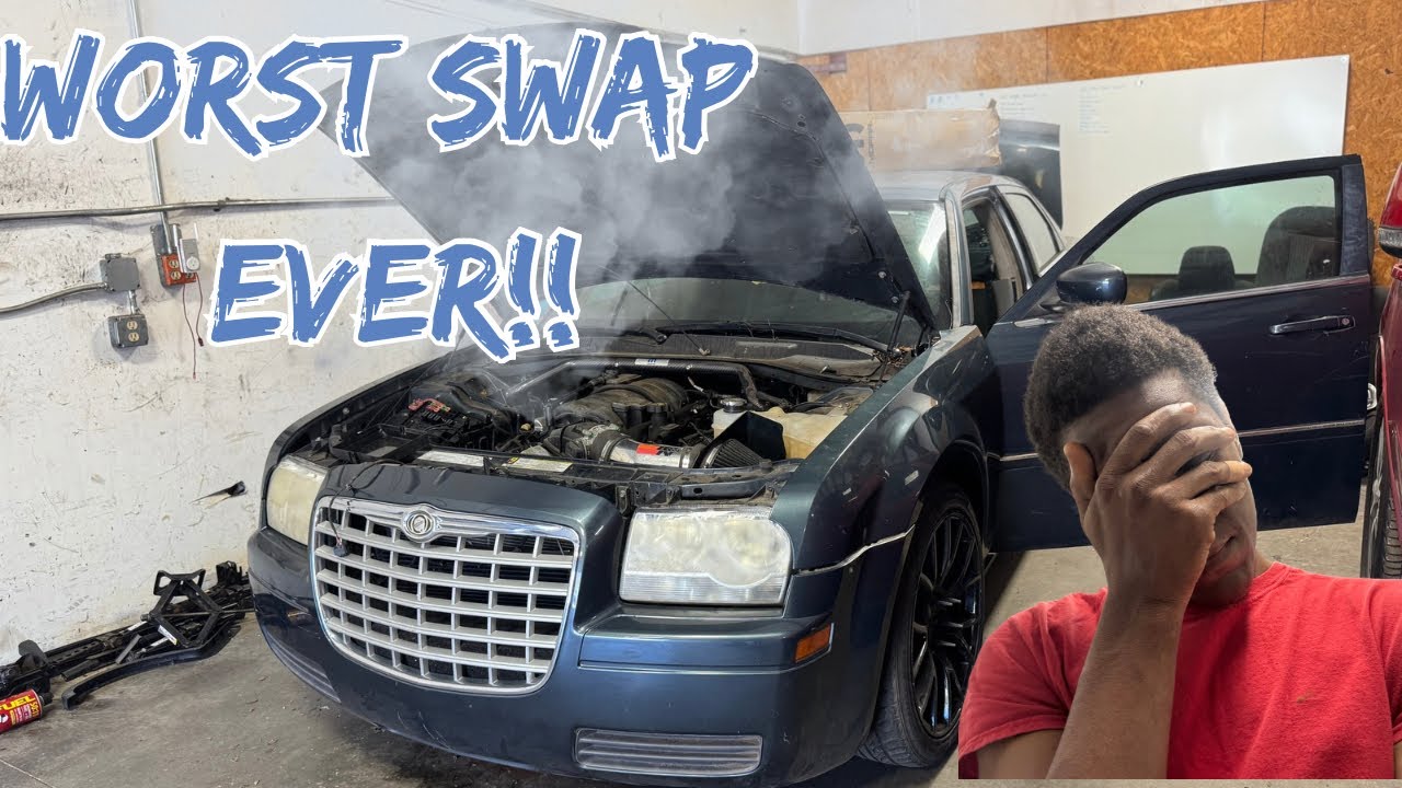 THIS IS THE WORST CHRYSLER 300 SWAP I’VE EVER SEEN🤦🏾‍♂️🛠️🔥