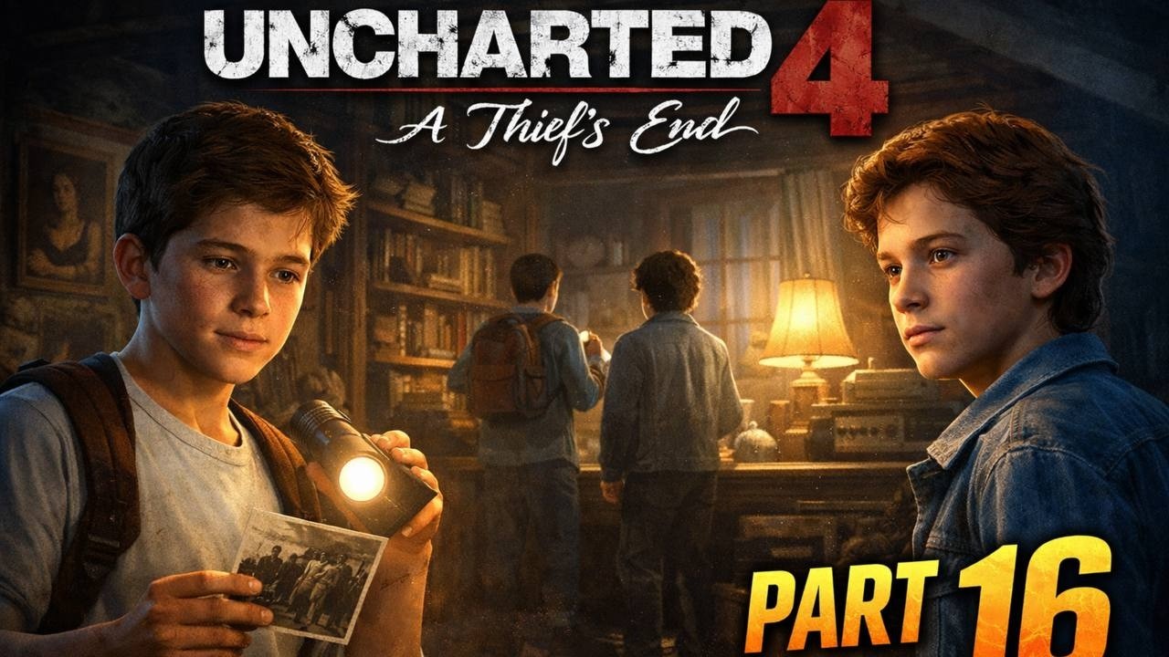 Uncharted 4 A Thief's End Walkthrough Gameplay Part 16 - The Brothers Drake (PS5)