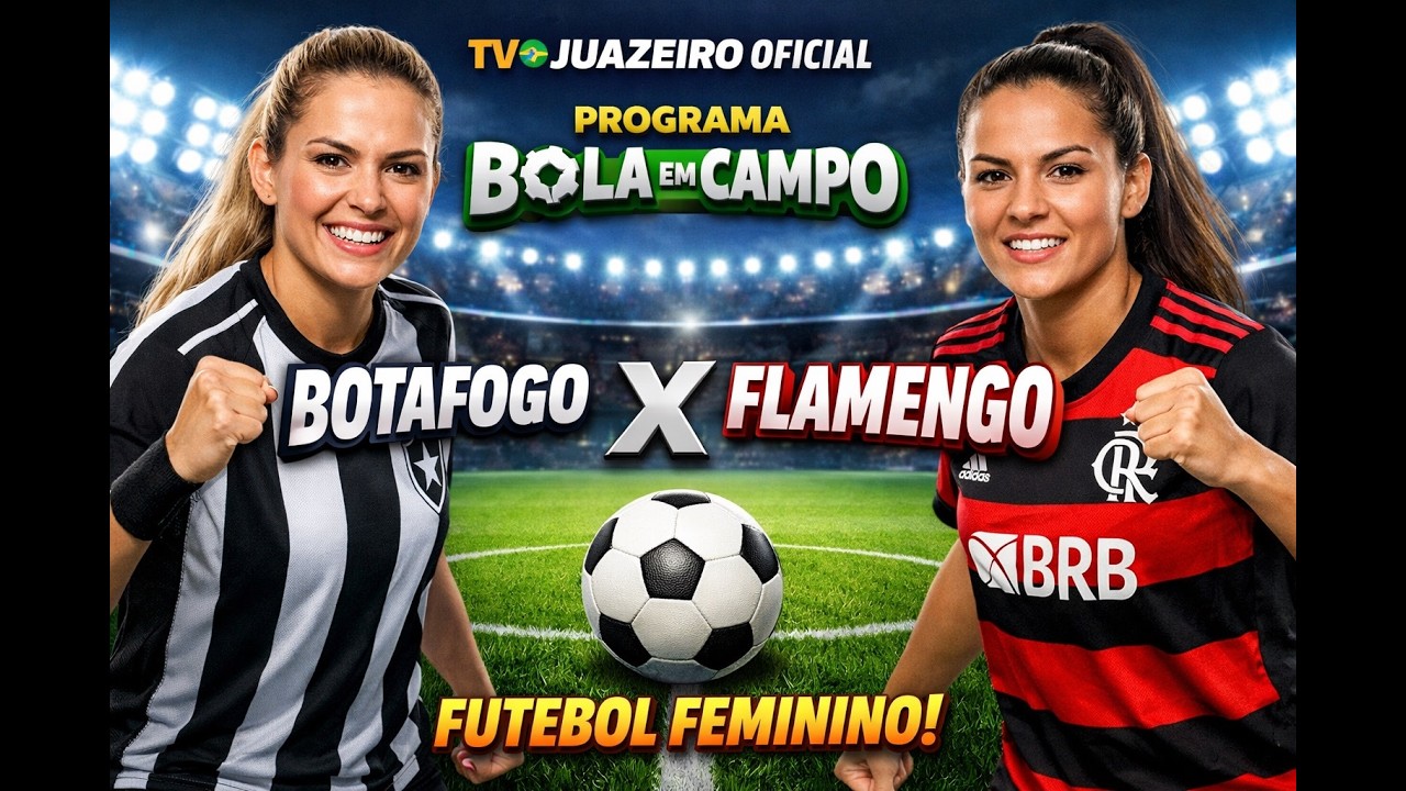 BOTAFOGO X FLAMENGO AO VIVO | 3ª RODADA DO BRASILEIRÃO FEMININO #Futebol