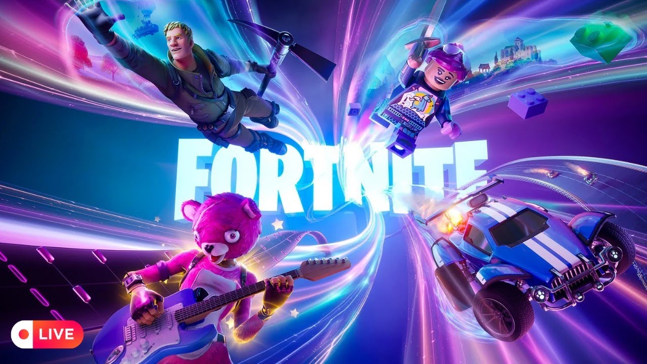 Live 1st Time Streaming Fortnite Lets Play.