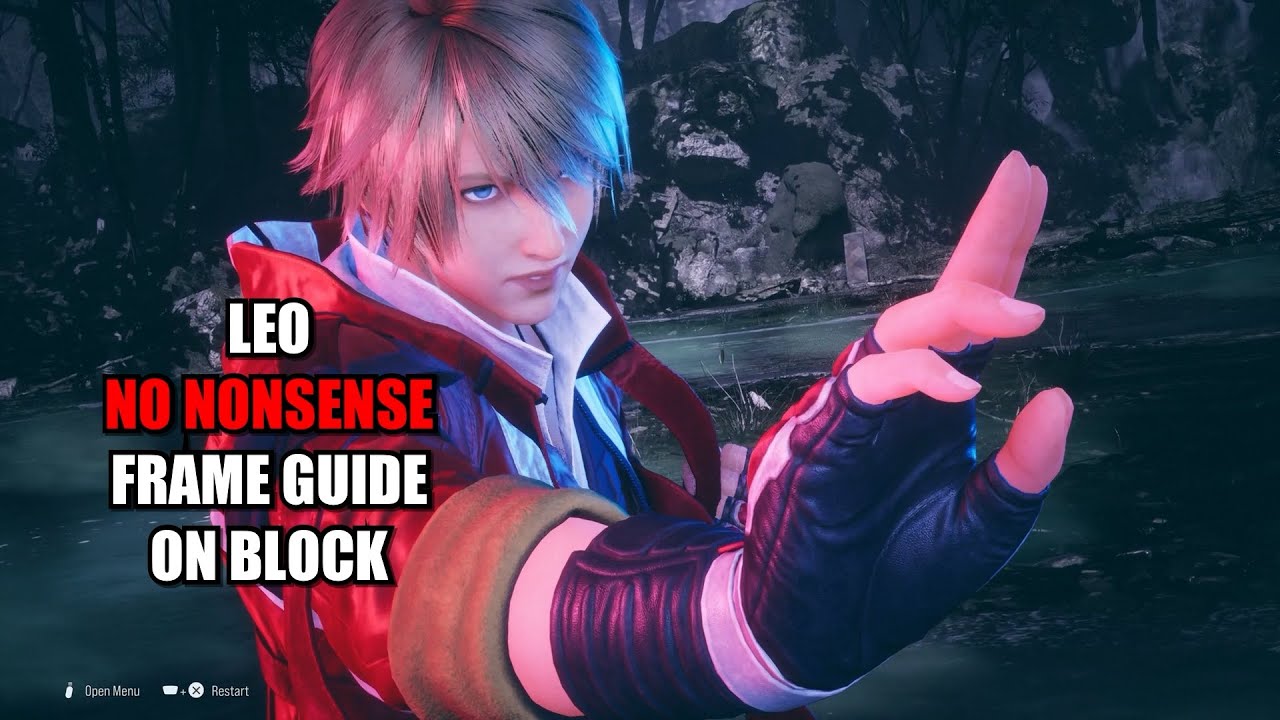 TEKKEN 8  - LEO against BLOCKED opponent. FRAME DATA learn and punish your opponent