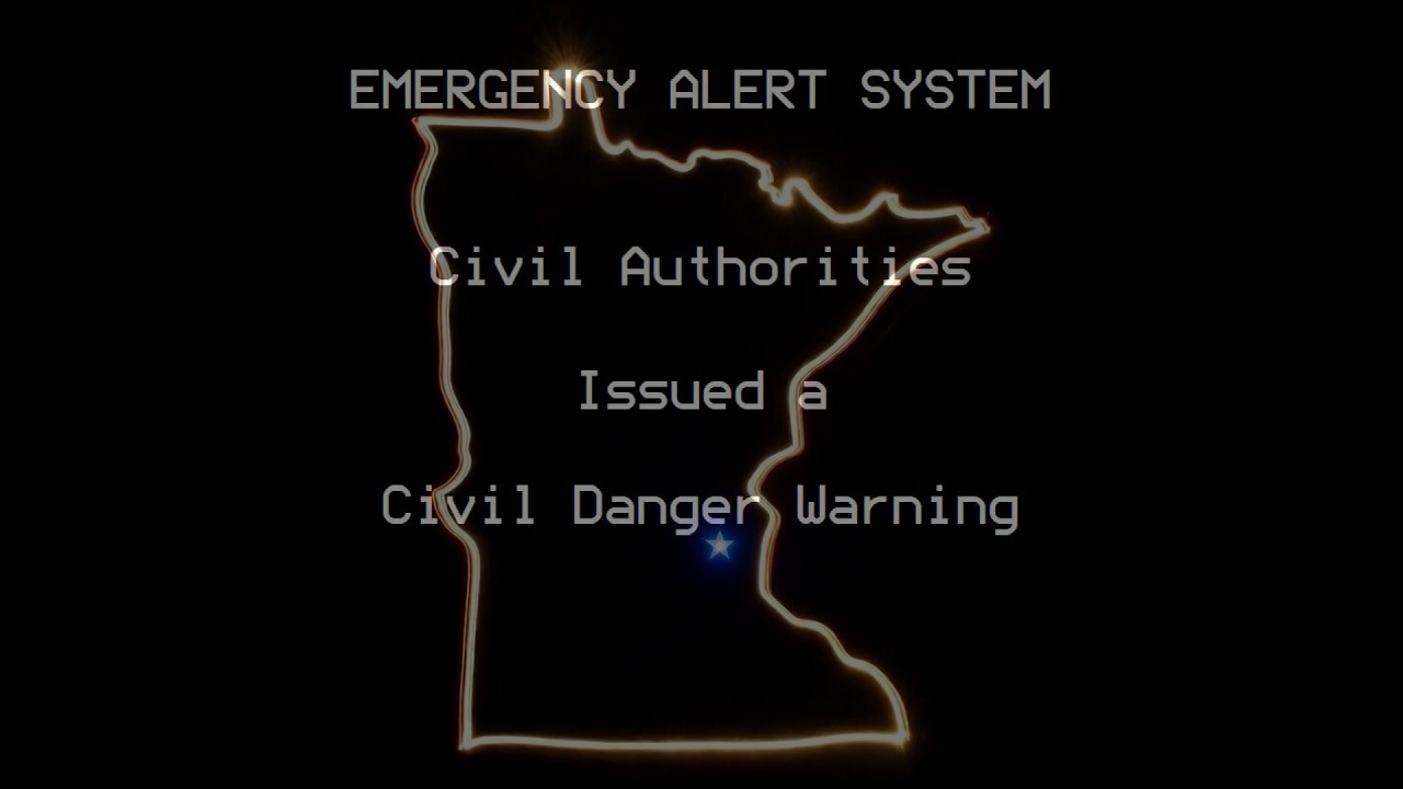 Civil Danger Warning EAS in Rice County, MN