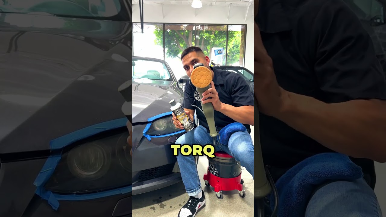 Can we restore these headlights? #shorts #restore #howto #diy #headlight #detailing #autodetail #bmw