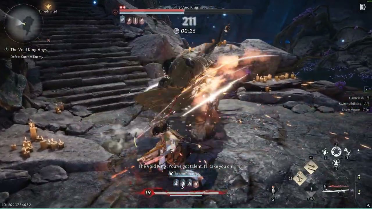 Void King Abyss Trial (Legend) no hit