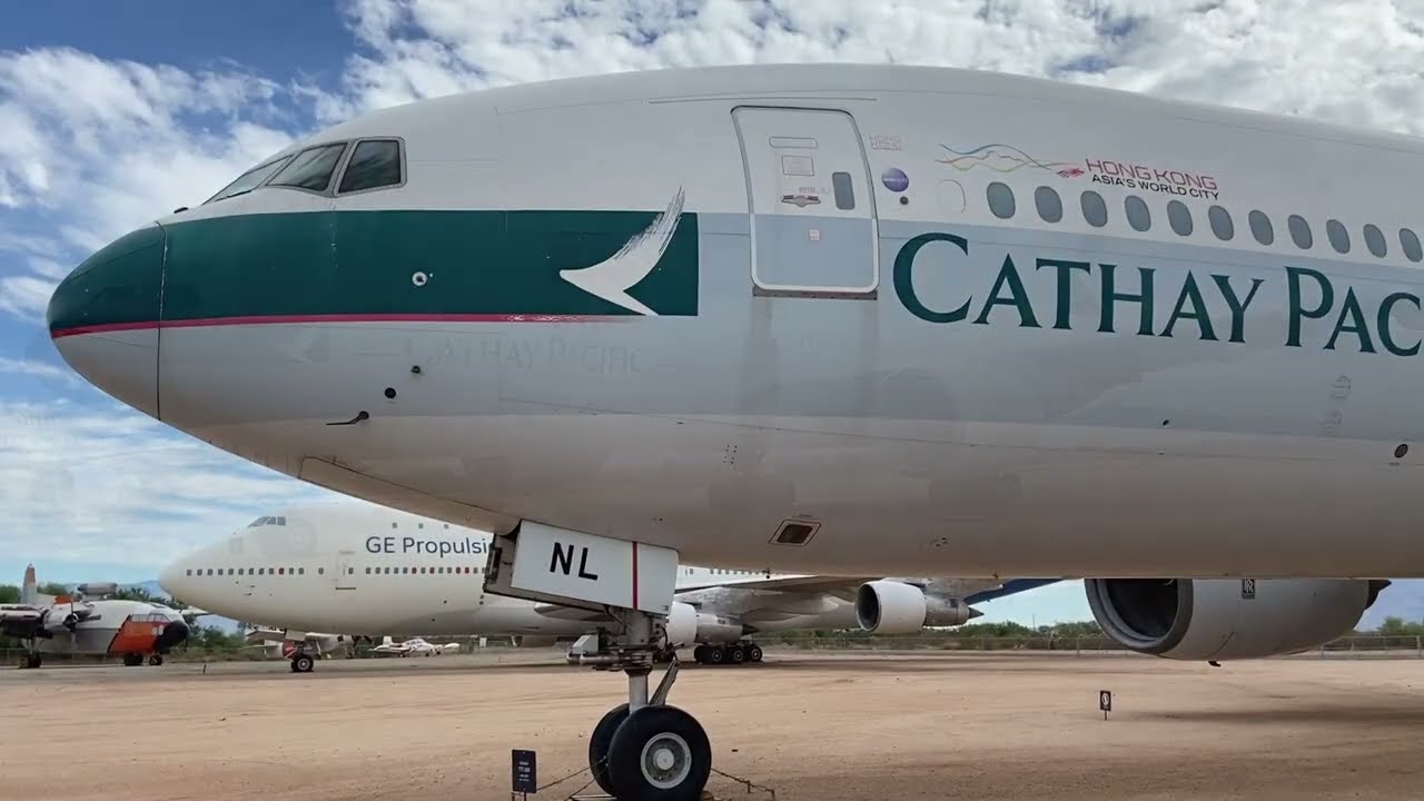 Boeing Aircraft at Pima Air Museum - B737, B747, B777 and B787