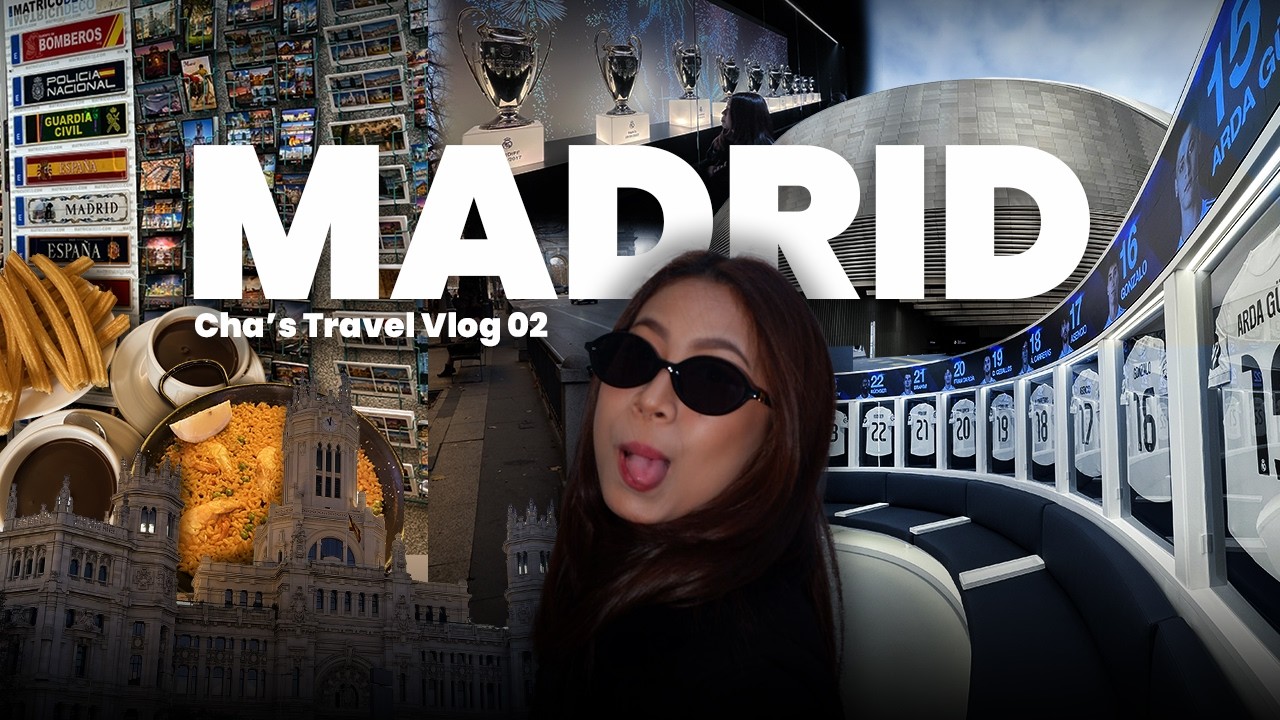 First Time in Madrid ︱ Exploring Bernabéu, Tapas & Madrid’s Best Places