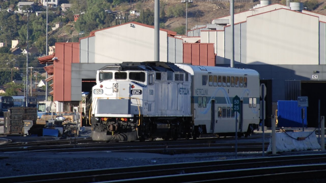 Metrolink's CMF - Evening Operations 11/10/2022