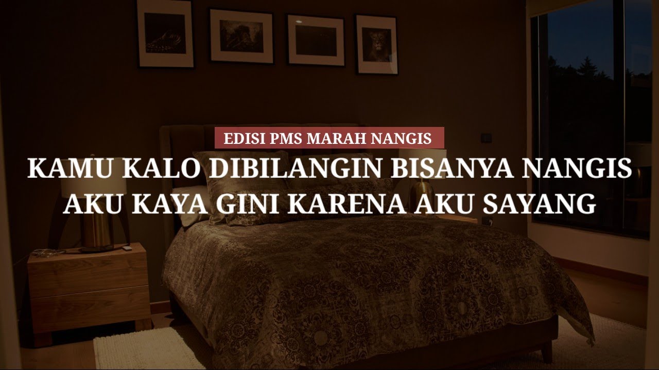 Suami Marahin Kamu Ditanggal PMS (head) (Mens) (pedas) - ASMR Husband indonesia