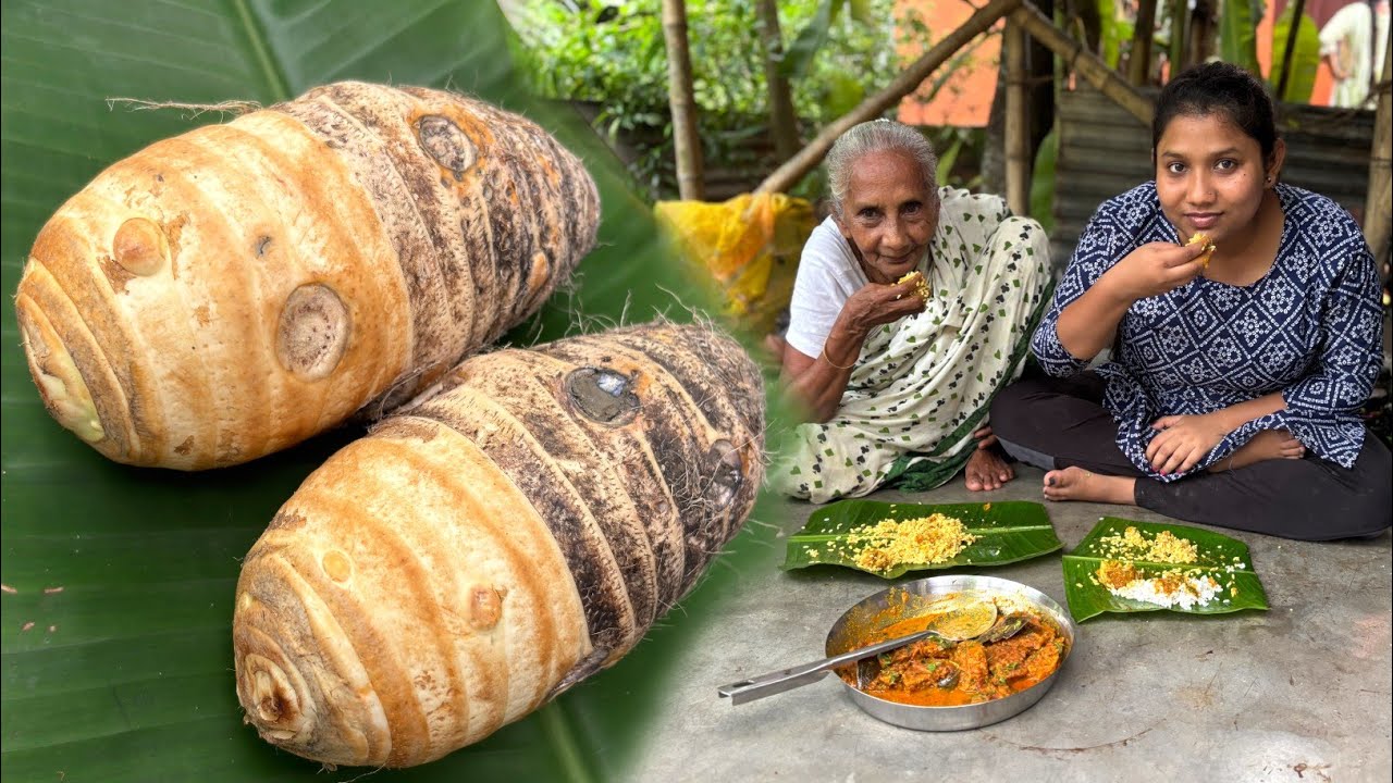 ইসকনের আরো একটি জনপ্রিয় রান্না কচুর মহামন্ত্রী।এভাবে বানালে একটুও গলা ধরবে না।Kochur Mohamantri