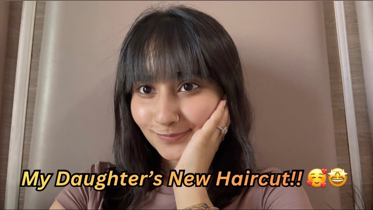 My Daughter’s New Hair Cut!!🥰🤩 @chahattewani28 🥰❤️ l Disha Tewani l Daily Vlog 