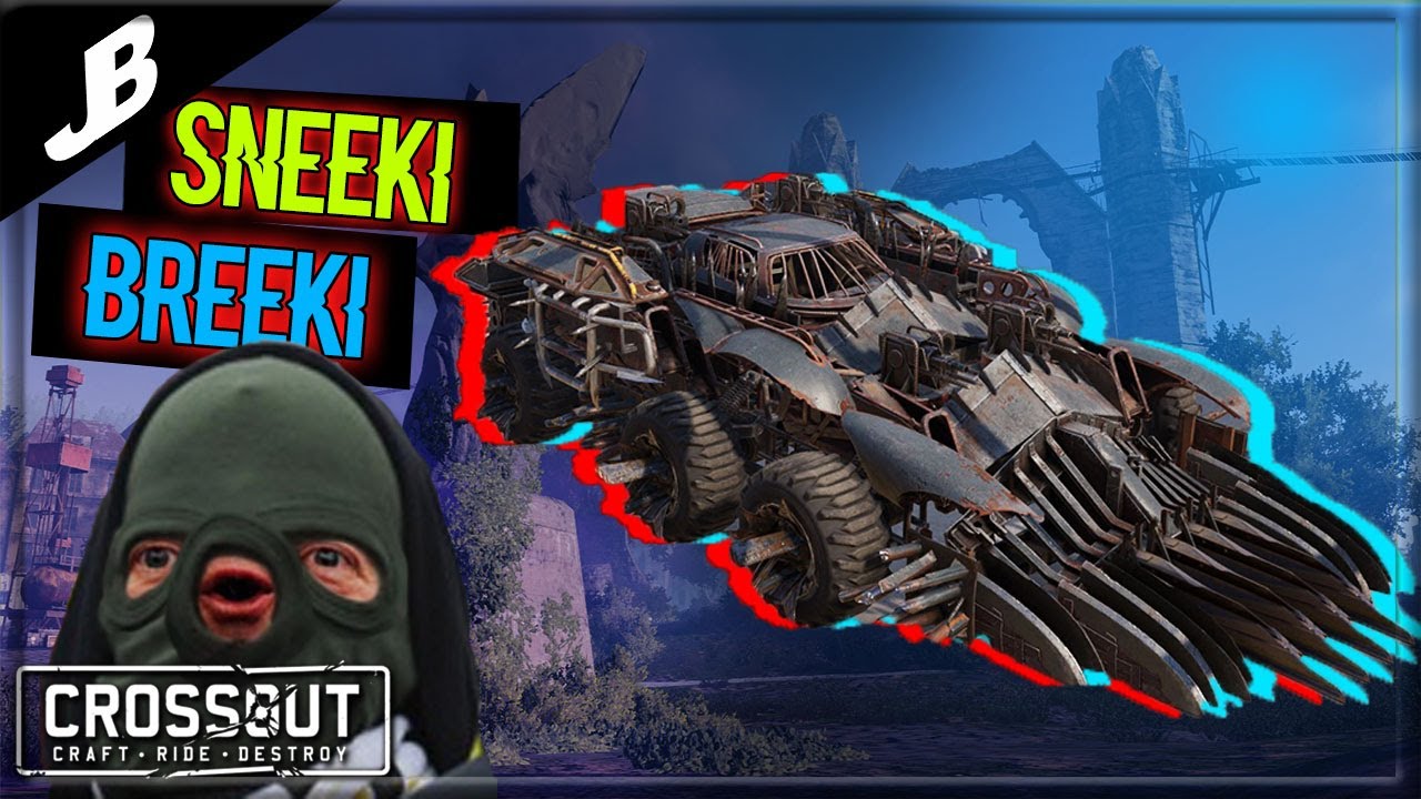 The smallest shotguns can also be the deadliest, 4x Sledgehammer shotguns - Crossout Gameplay
