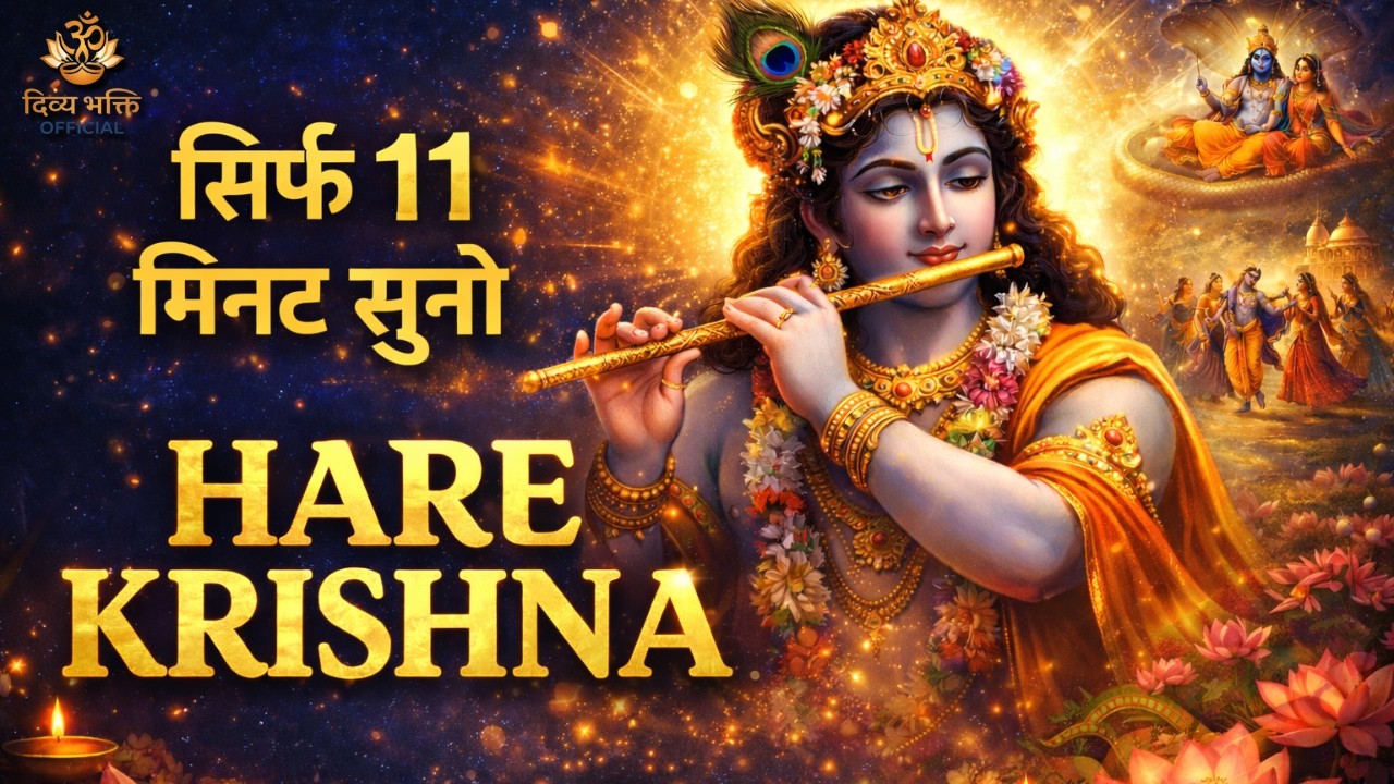 हरे कृष्ण हरे कृष्ण – Powerful Maha Mantra Dhun