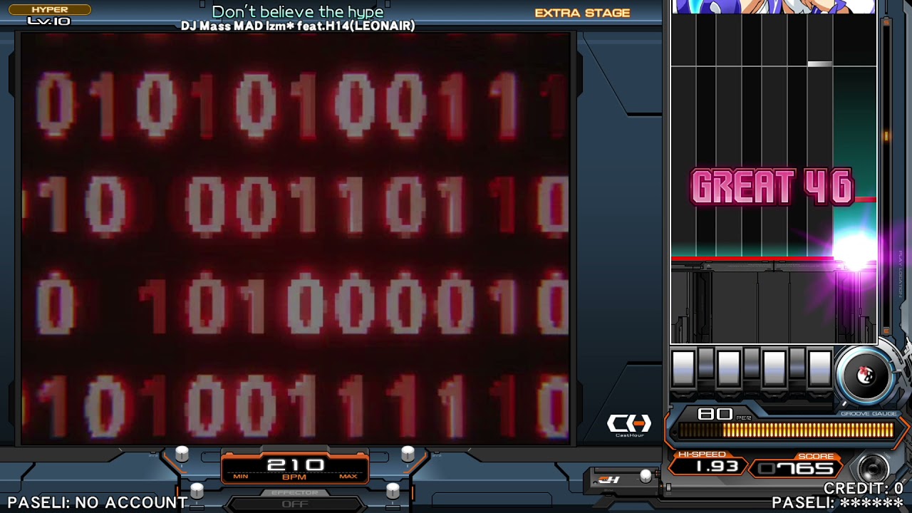beatmania IIDX 29 CastHour Don't believe the hype SPH 正規