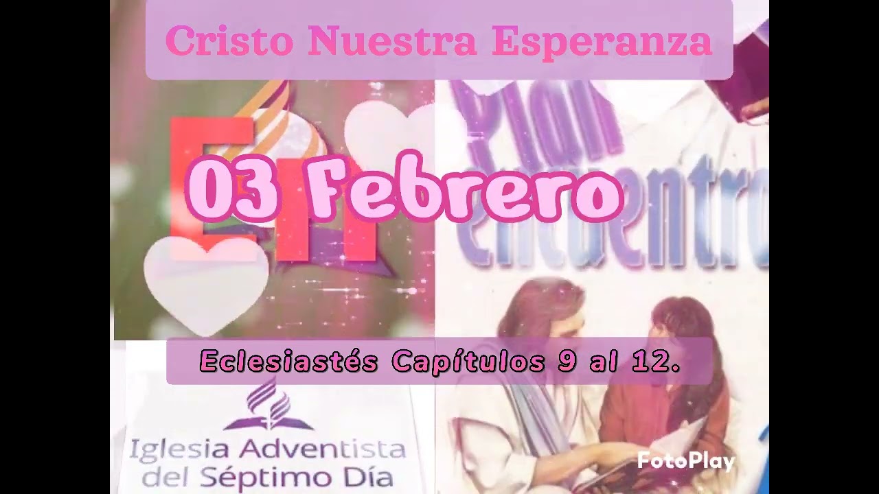 Plan Encuentro 4 - 03 Febrero 