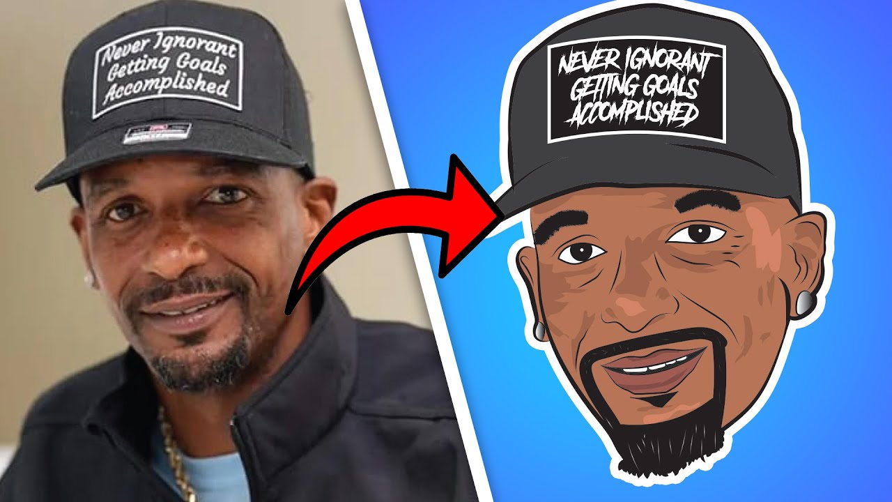 How to Cartoon Charleston White ( Step By Step)