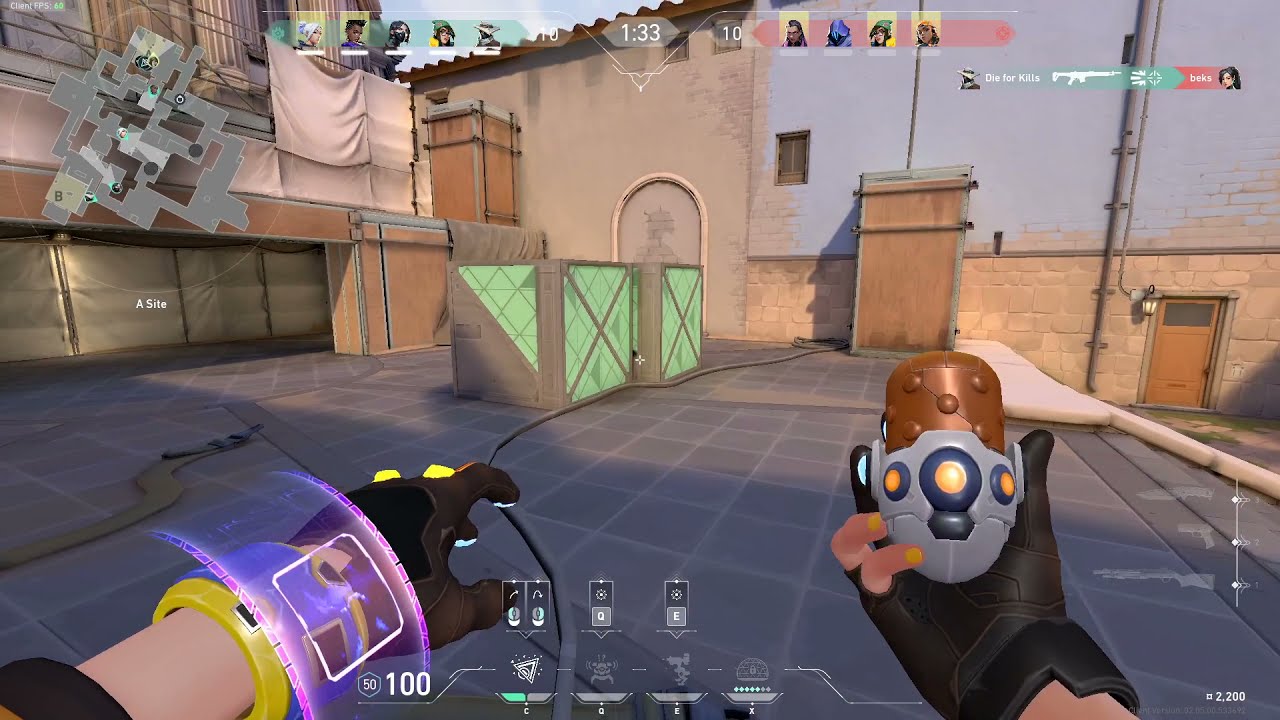 Killjoy Swarm Grenade Magic Trick