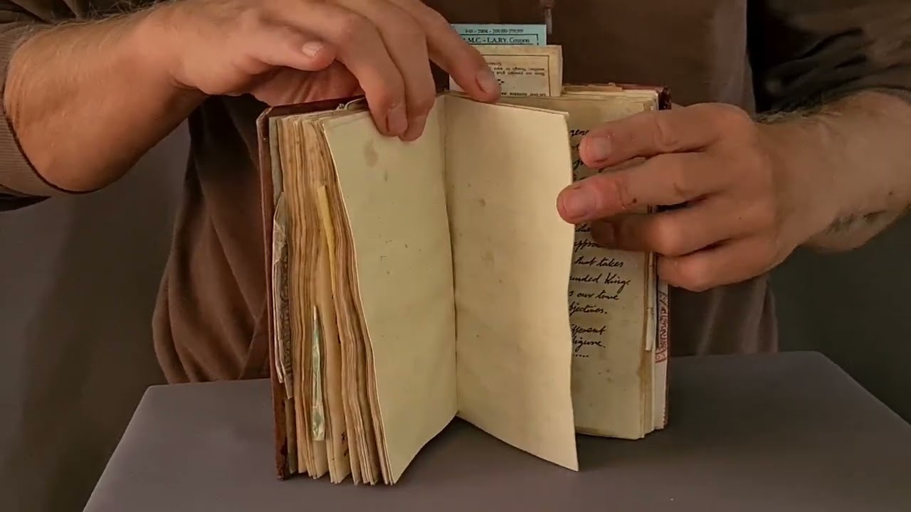 Henry Jones Grail diary from 1912
