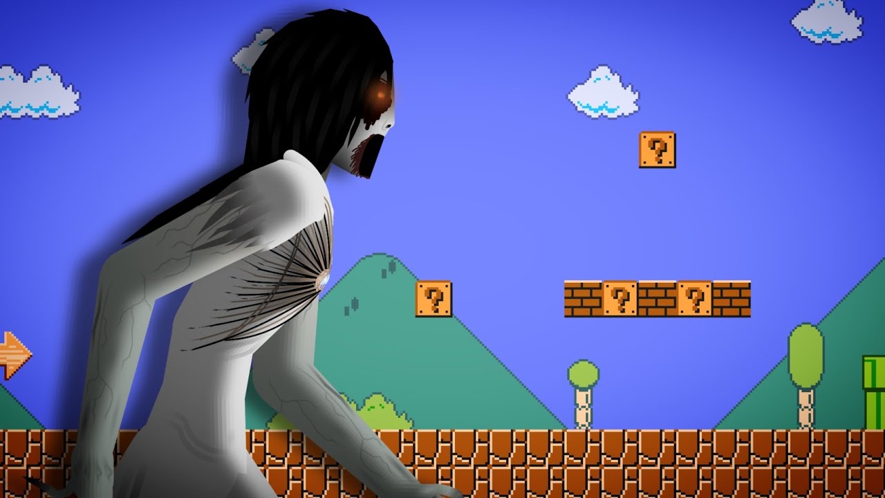 [SN Comedic Skit] If Slendrina Join Super Mario Bros