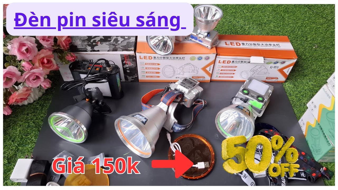 Tổng hợp các dòng đèn pin siêu sáng thích hợp đi rừng ,đi biển ,soi nấm mối ,soi chuột ,,làm kinh tế