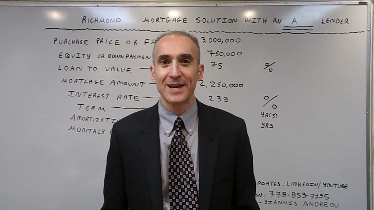 Flexible Richmond Mortgage Solution - No 2% Stress Test via an A Lender(High Net)-Rate of 2.39%