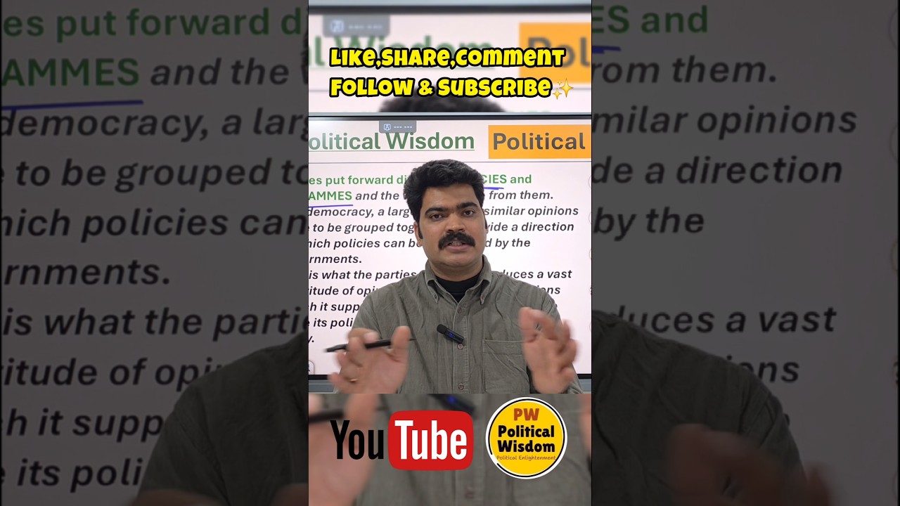 Political Parties Shorts Series 