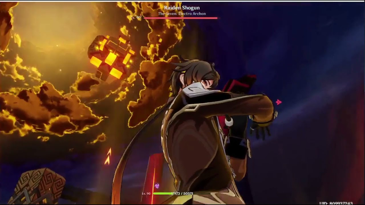 Geo Archon (Zhongli) Vs Electro Archon (Baal)