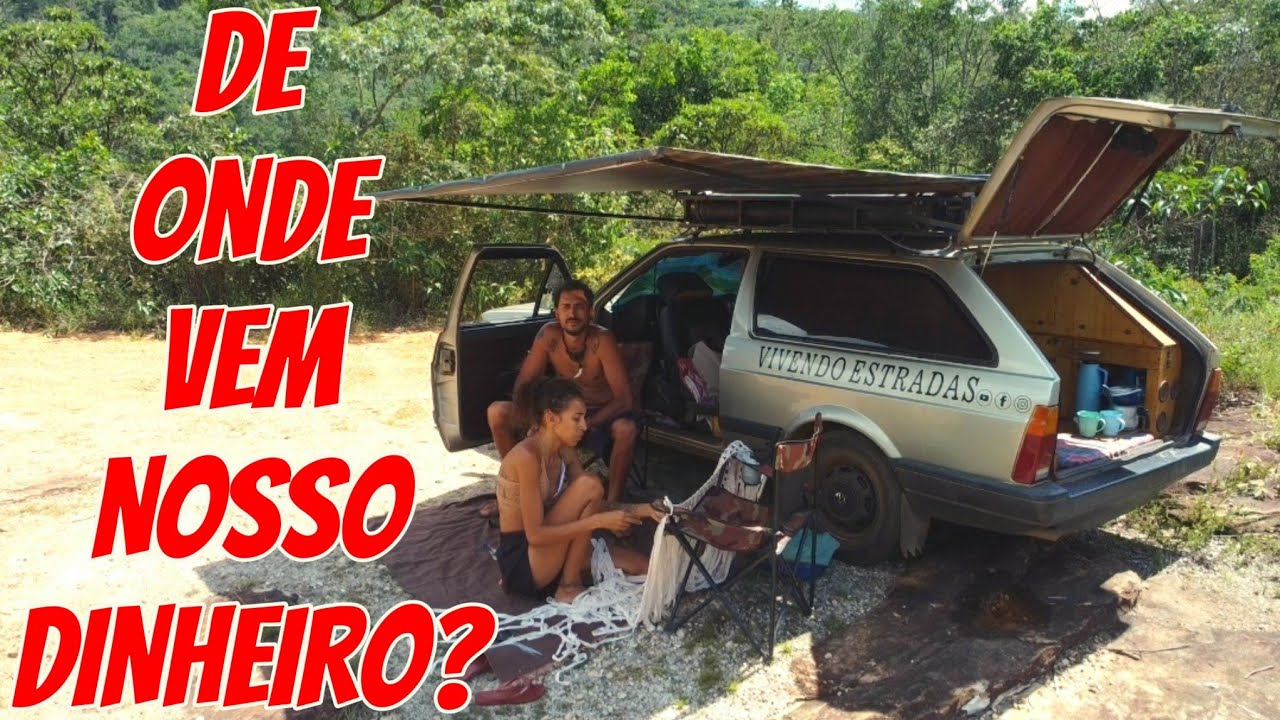 De onde vem nosso DINHEIRO para VIVER na ESTRADA ?