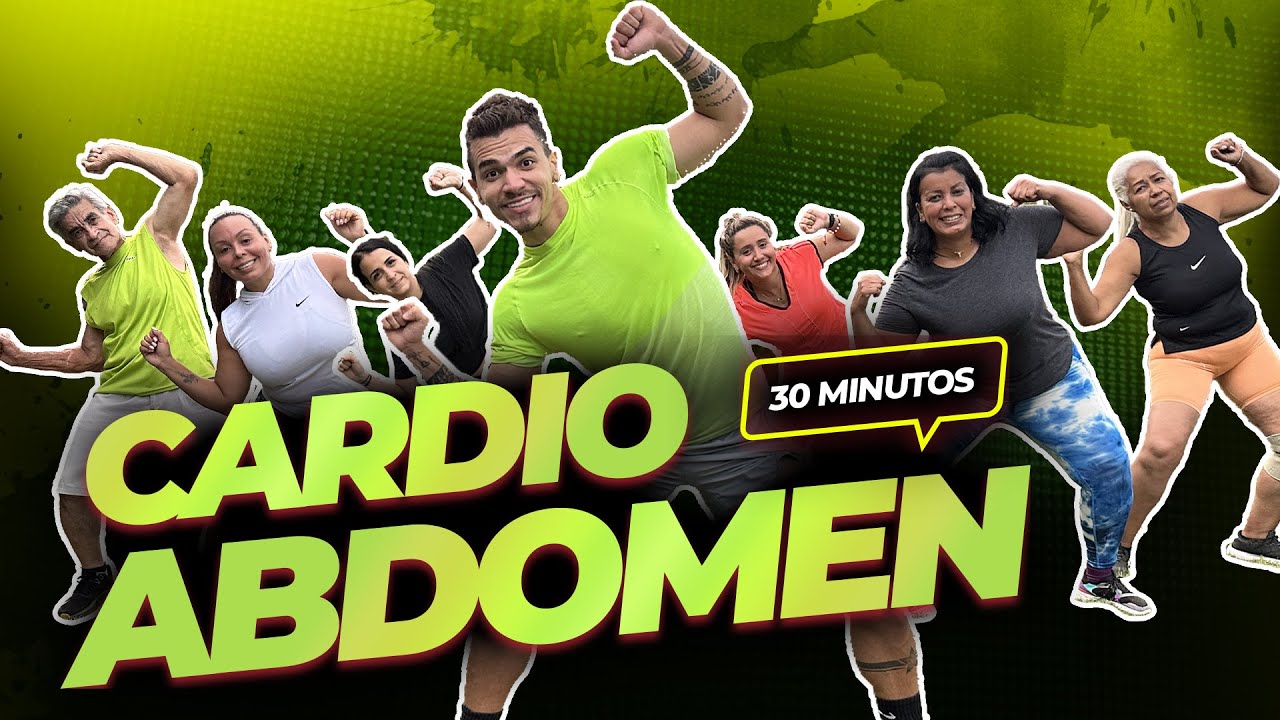 🔥CARDIO para REDUCIR CINTURA y ELIMINAR ROLLITOS 30 Minutos